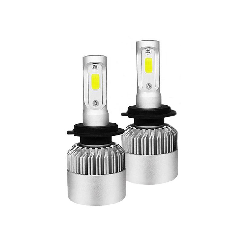 High Power Super Bright C6 S2 6000k COB chips others car light accessories 9005 9003 h11 h7 hb3 h4 automotive led headlight bulb