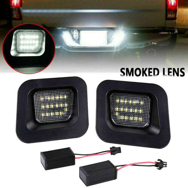 Decoding pickup license plate headlights for Dodge RAM 1500 2500 3500 LED