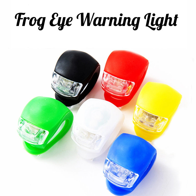 Bicycle Frog Light LED Flash Night Running Light Outdoor Warning Rear Tail Light Bicycle Equipment