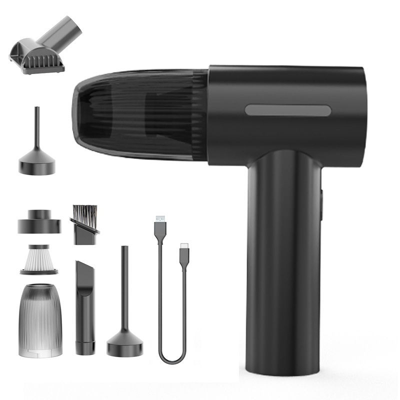 Car Vacuum Cleaner with Super Strong 11000Pa Suction Handheld USB Rechargeable Blowing and Suction Integrated ABS Material